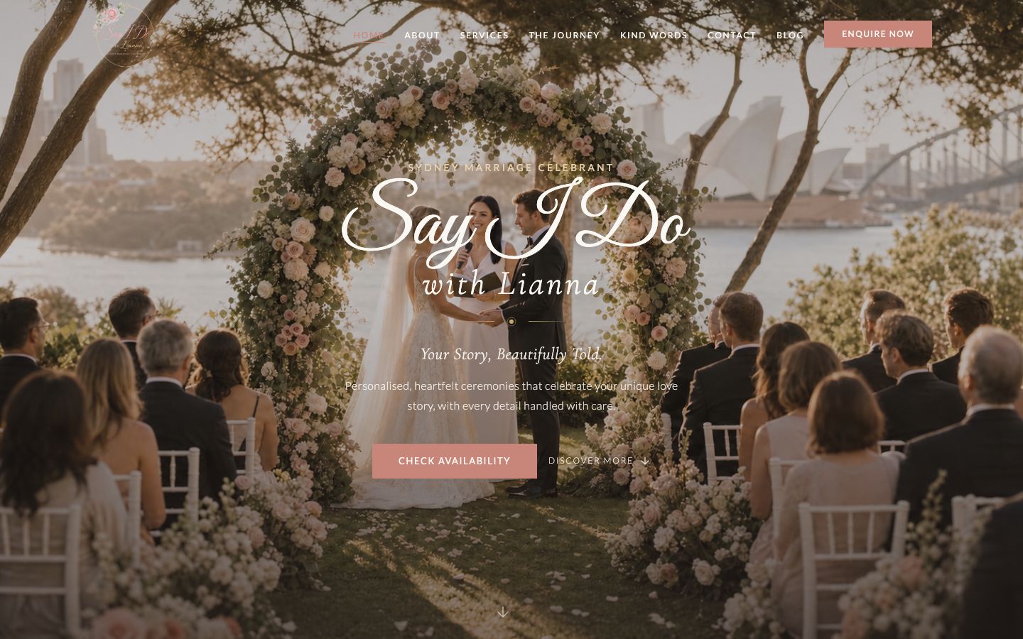 Say I Do With Lianna website