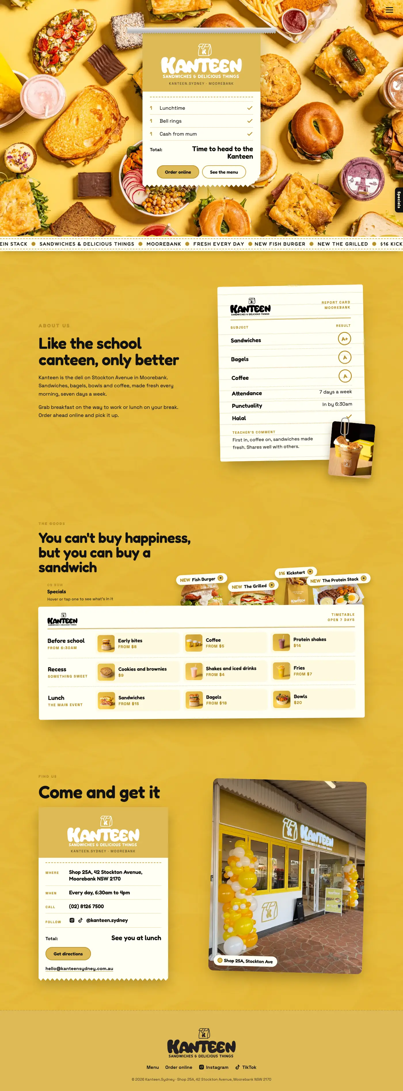 Kanteen website